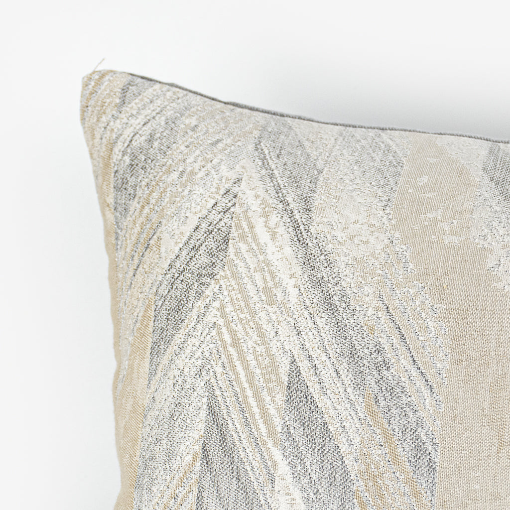 مخدة ديكور إيطالية أبيض / أزرق