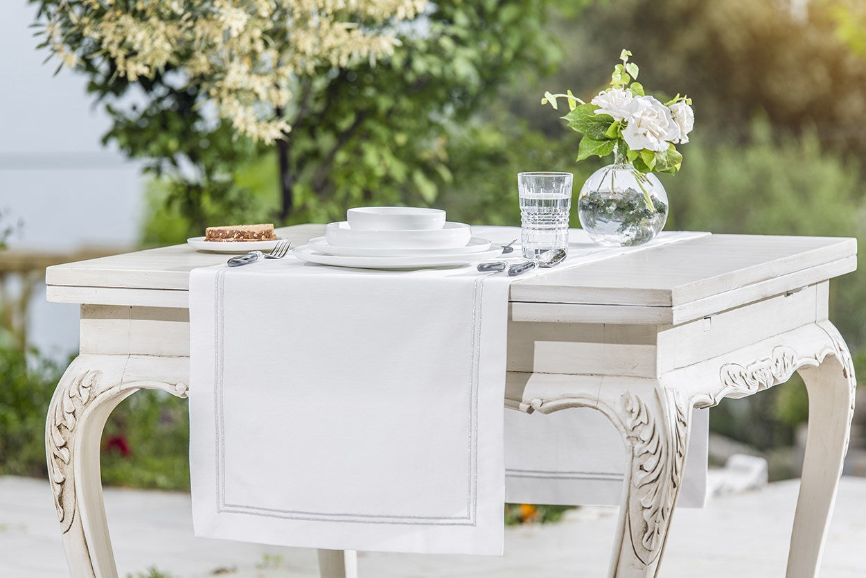 2 SIRA PIKOLU - RUNNER - WHITE/SILVER