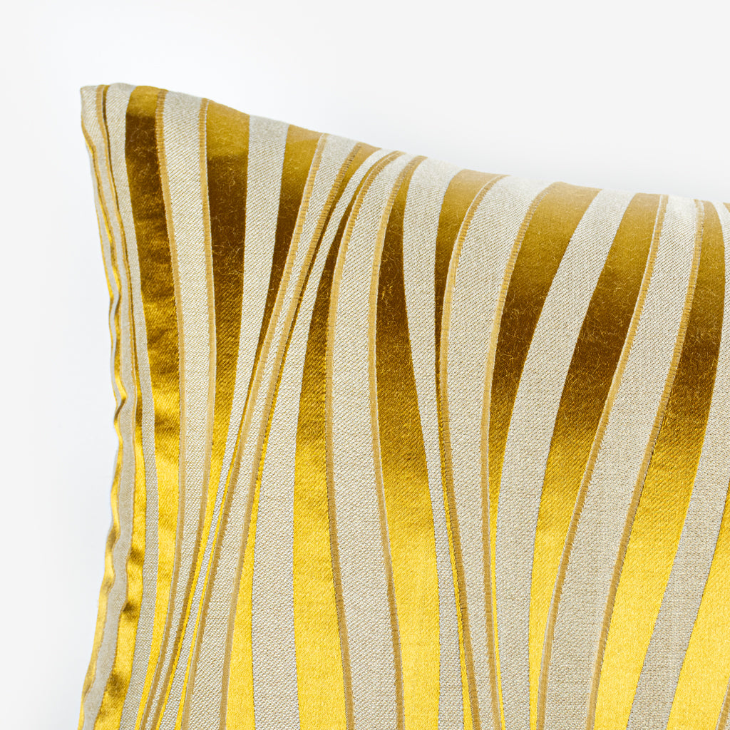 مخدة ديكور إيطالية أبيض / أزرق