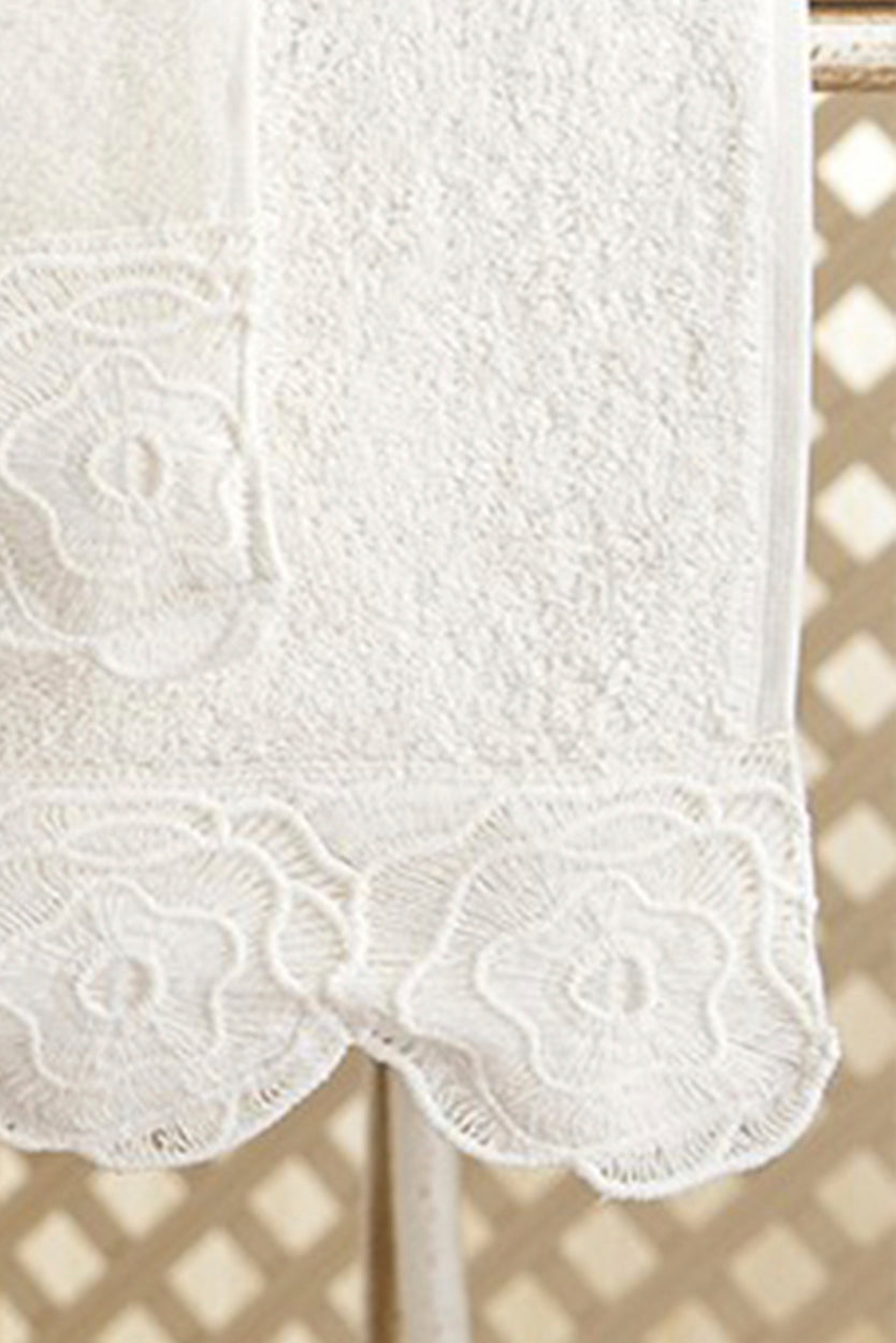 GUL GUPUR TOWEL - CREAM