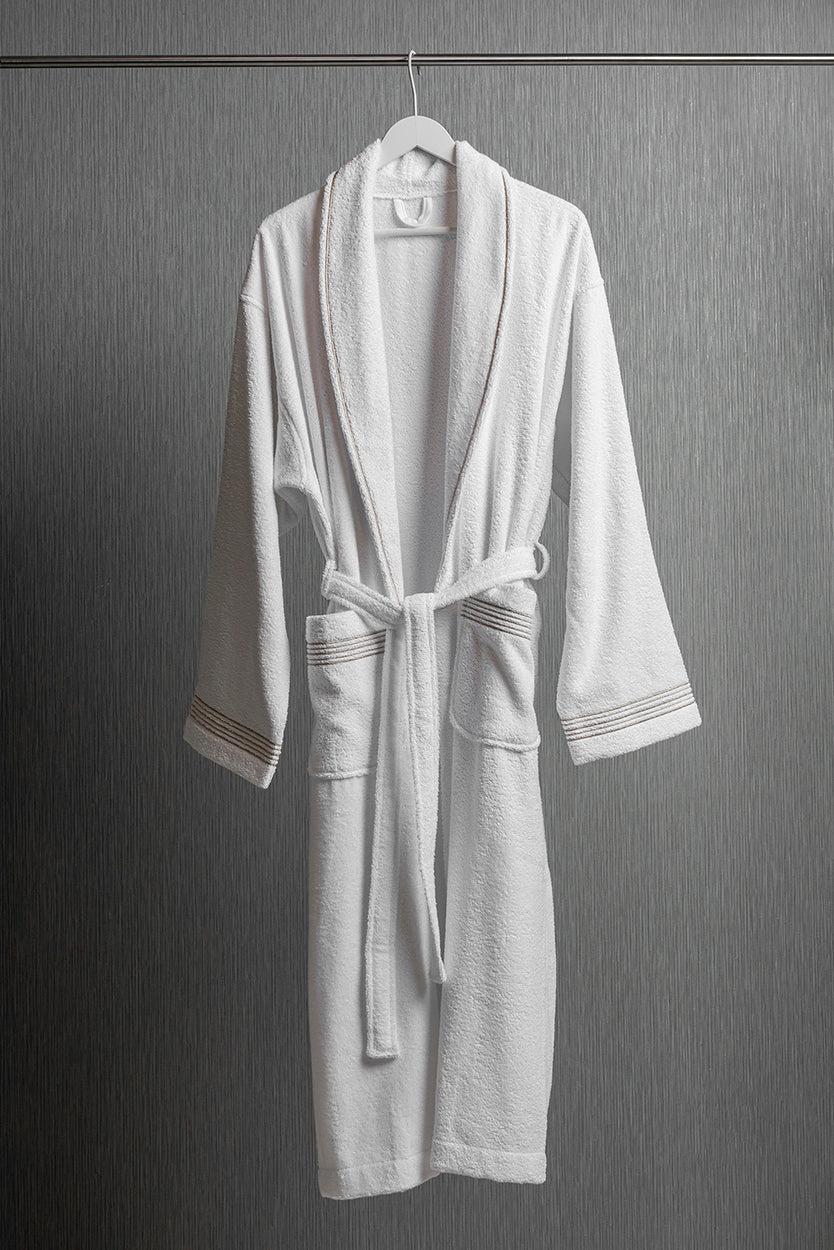 5 SIRA BATHROBE - IVORY