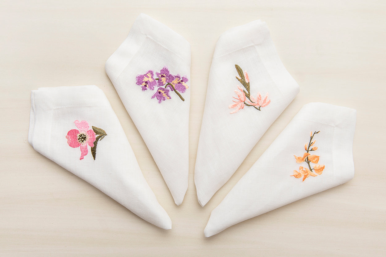 GARDENIA - NAPKIN SET