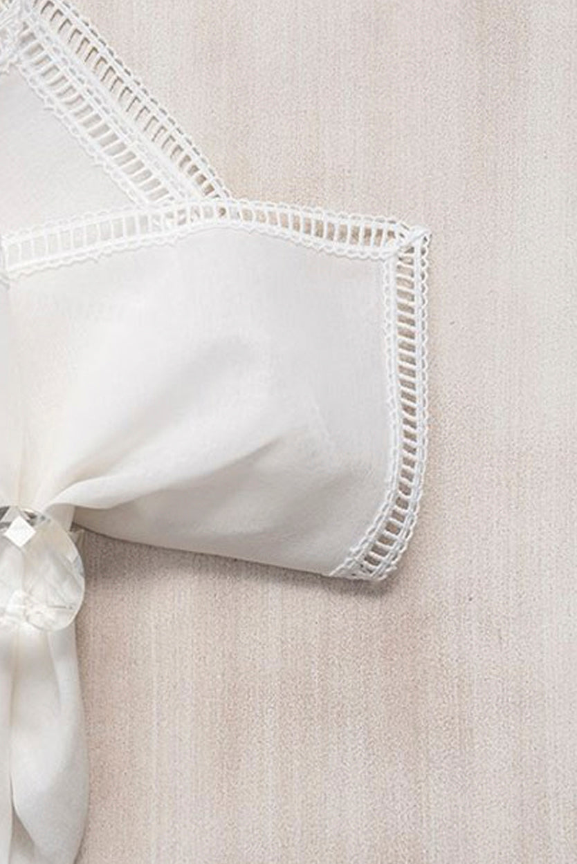 جلوريا - مجموعة مناديل - بيضاء