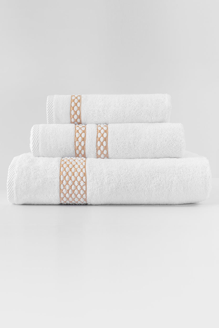 PATTY TOWEL - IVORY