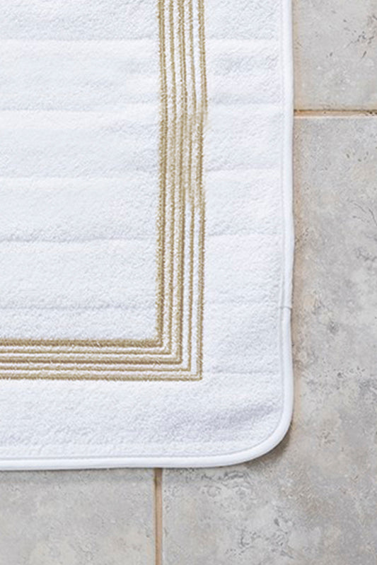 5 SIRA BATH MATS - GOLD