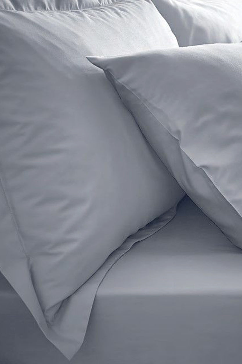 HEMSTITCH 400TC OXFORD PILLOW CASE GREY