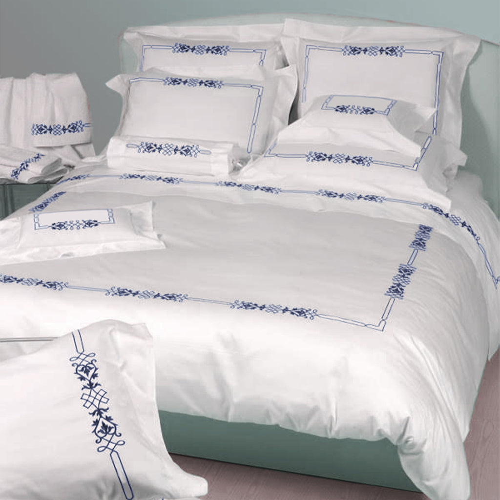 GRETA LUXURY ITALIAN BED SET 9 Pcs