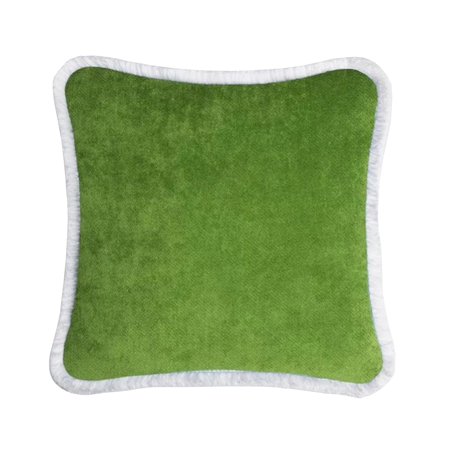 HAPPY COLLECTION ITALIAN CUSHION GREEN / WHITE