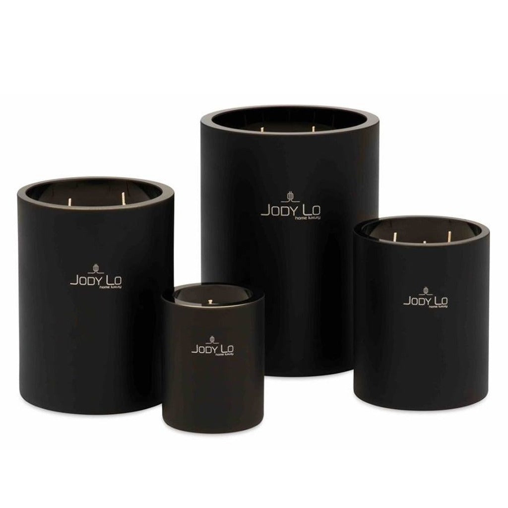 SCENTED CANDLE EBONY BLACK
