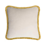 HAPPY COLLECTION ITALIAN CUSHION WHITE / GOLD