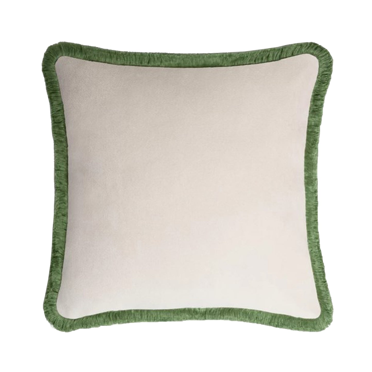 HAPPY COLLECTION ITALIAN CUSHION WHITE / GREEN