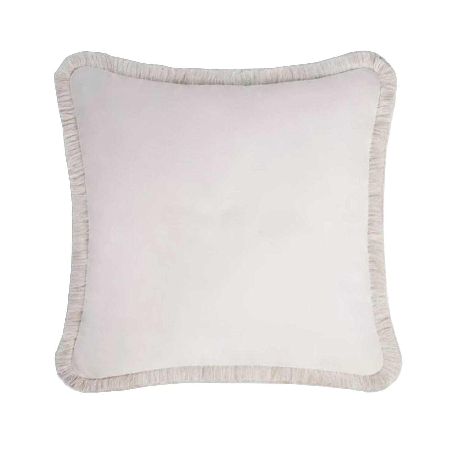 HAPPY COLLECTION ITALIAN CUSHION WHITE / WHITE