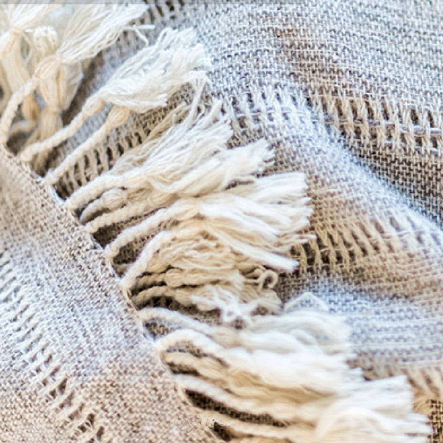 COTTON THROW ANIZA DESIGN 150 x 175 CM