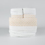 PATTY BASKET TOWEL SET - IVORY