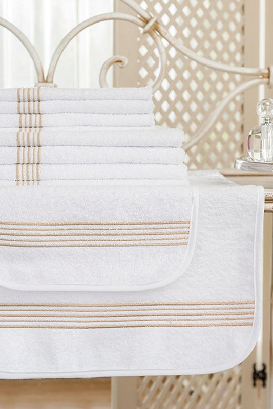 TOWEL 5 SIRA IVORY SET