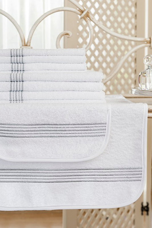 TOWEL 5 SIRA GREY SET