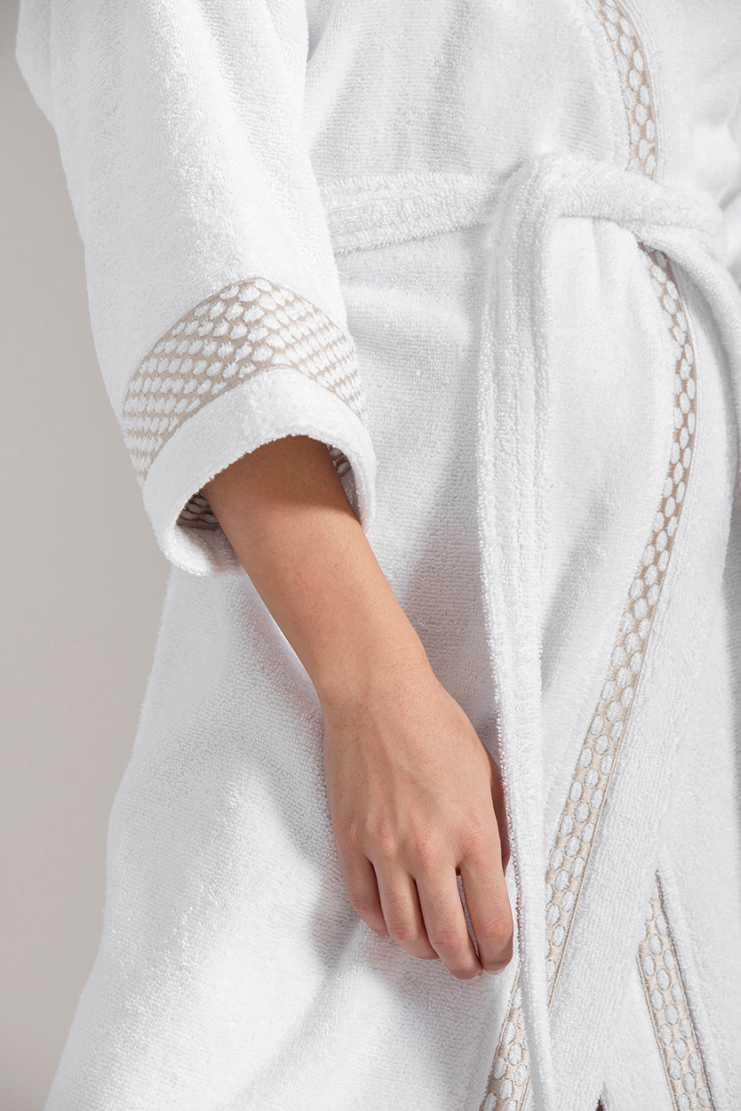 PATTY BATHROBE - IVORY