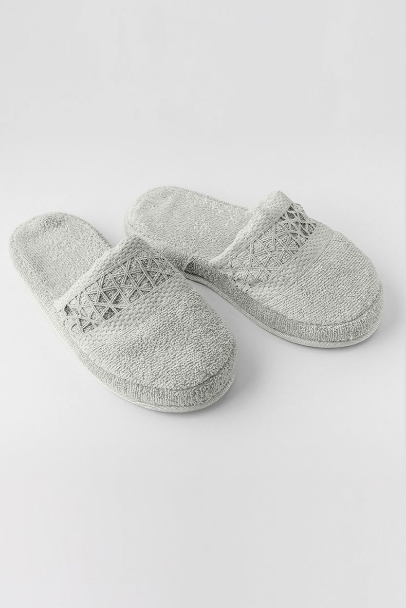 KASSIA SLIPPERS - GREEN