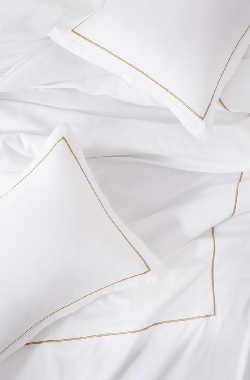 RESORT 1 ROW SINGLE STITCH EMBROIDERY PILLOW CASE