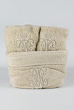 YENI ARMA BASKET TOWEL SET - STONE