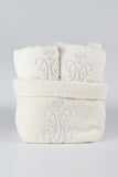 YENI ARMA BASKET TOWEL SET - CREAM