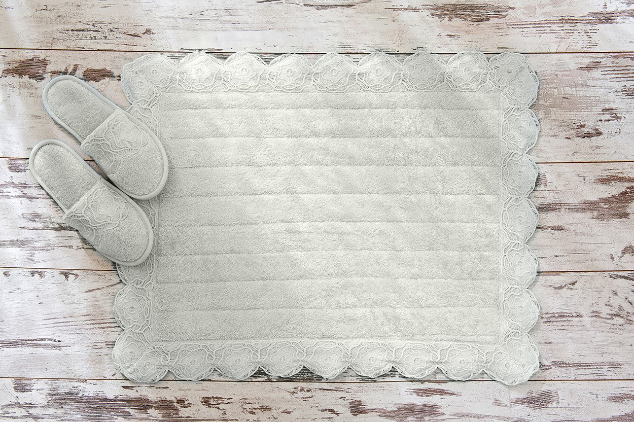 GUL GUPUR BATH MATS - GREEN
