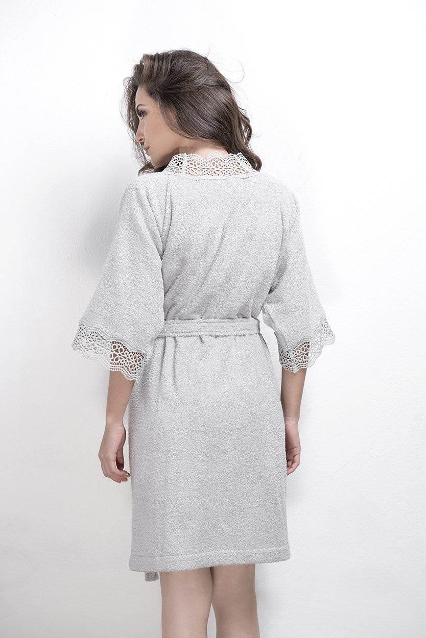 DAISY BATHROBE - GREY