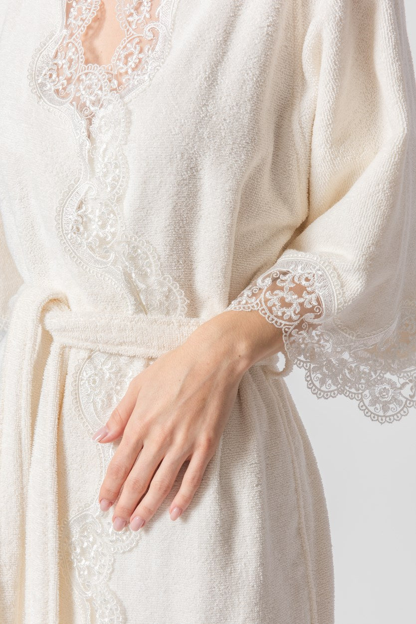 INCI BATHROBE - CREAM