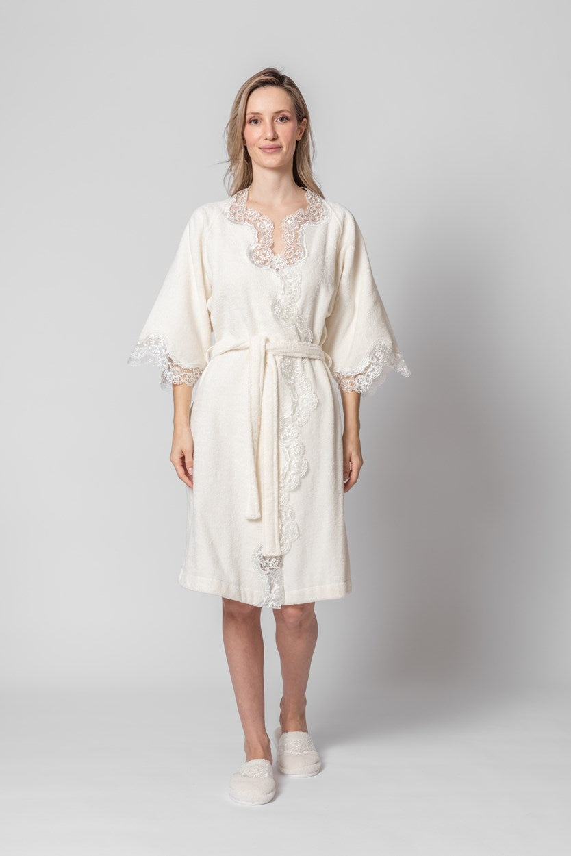 INCI BATHROBE - CREAM