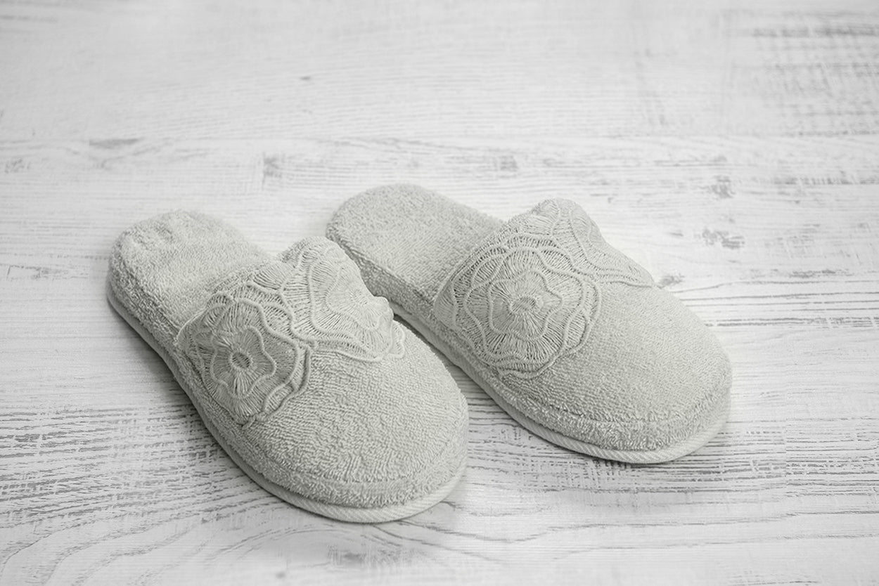 GUL GUPUR SLIPPERS - GREEN