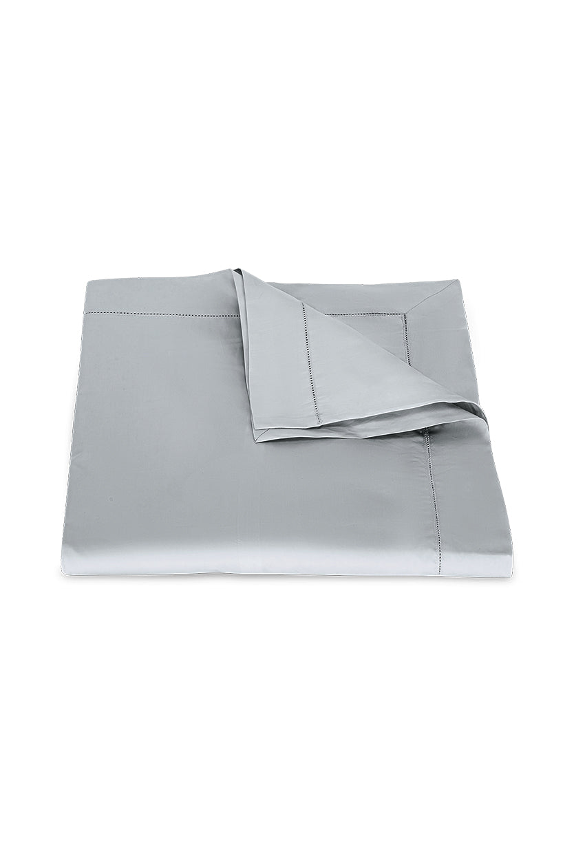 HEMSTITCH 400TC DUVET COVER GREY