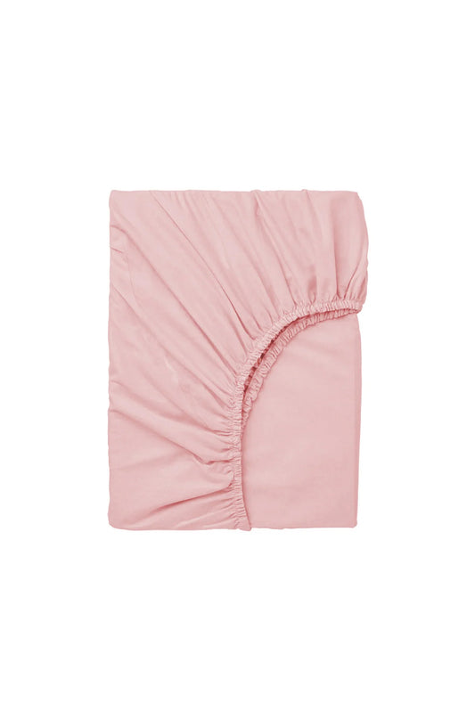 PLAIN 300TC FITTED SHEET PINK