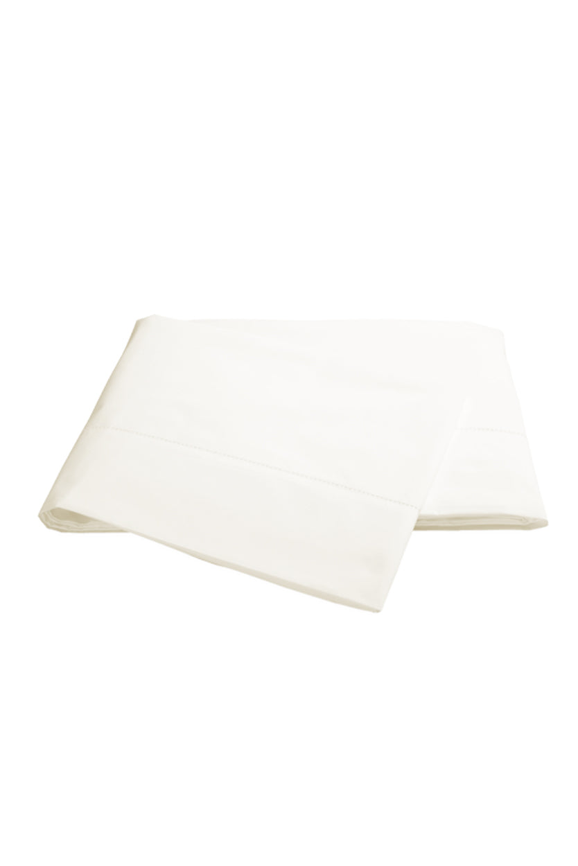 HEMSTITCH 400TC FLAT SHEET IVORY