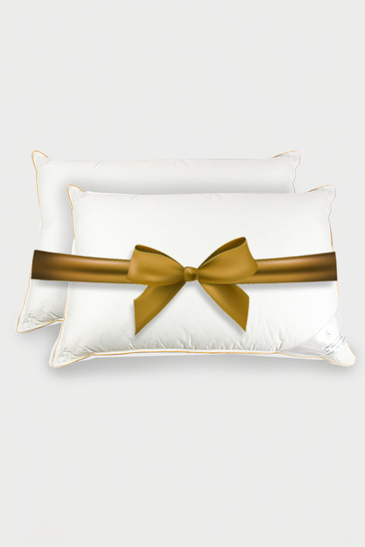 GOLD SORONA MICRO FIBER PILLOW ( 2 PCS )