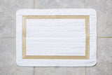 5 SIRA BATH MATS - GOLD