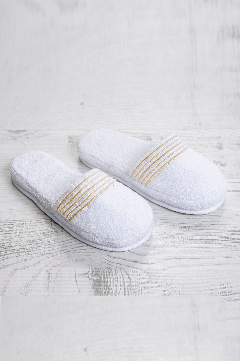 5 SIRA SLIPPERS - GOLD