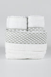 PATTY BASKET TOWEL SET - GREY