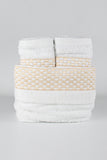 PATTY BASKET TOWEL SET - IVORY