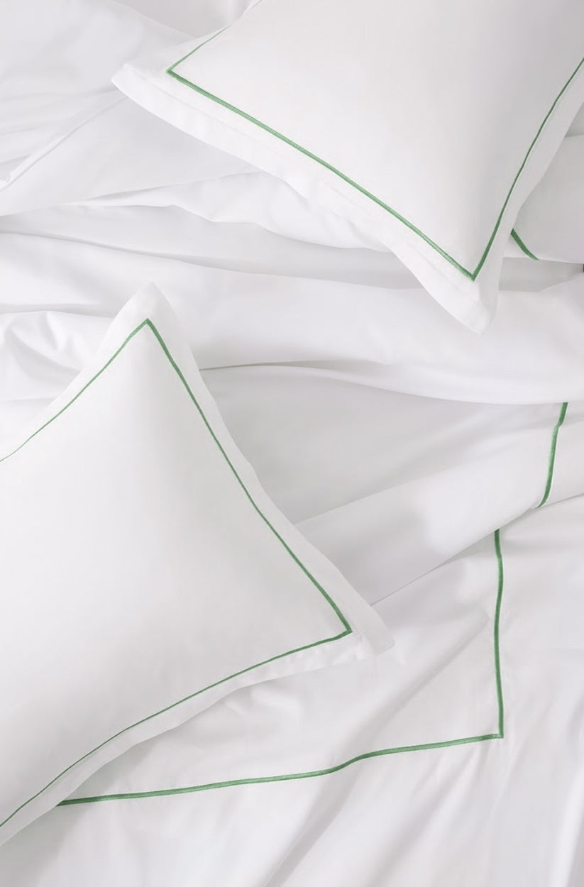 RESORT 1 ROW SINGLE STITCH EMBROIDERY PILLOW CASE