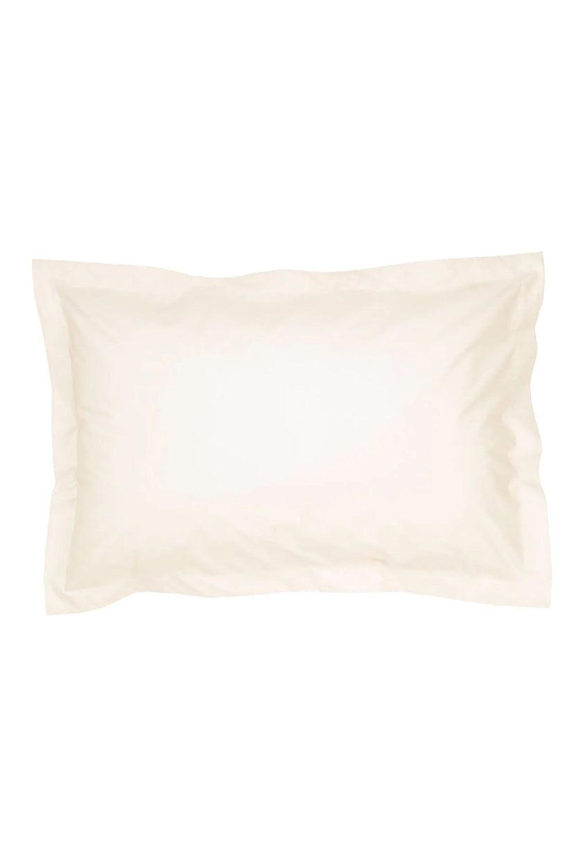 HEMSTITCH 400TC OXFORD PILLOW CASE IVORY