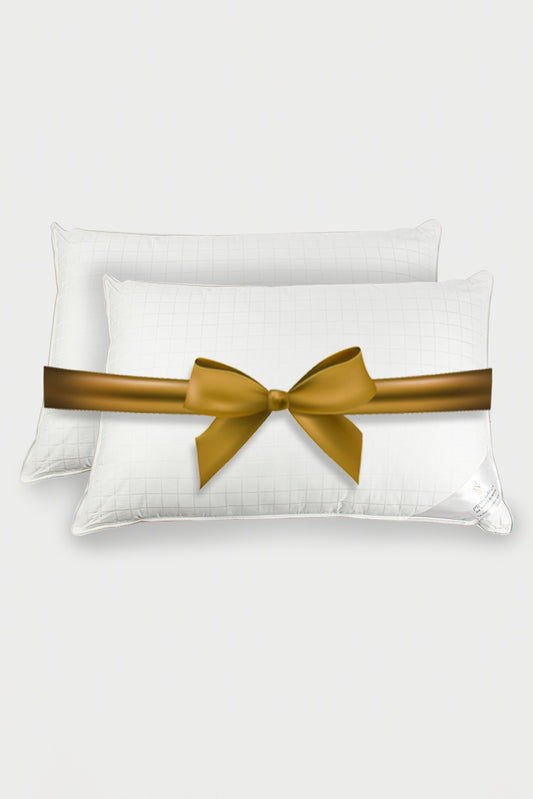 SILVER MICRO FIBER PILLOW ( 2 PCS )