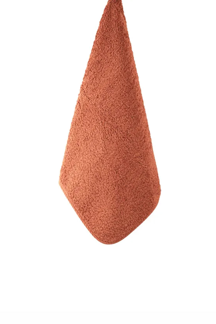 EGOIST TOWELS TERRACOTTA
