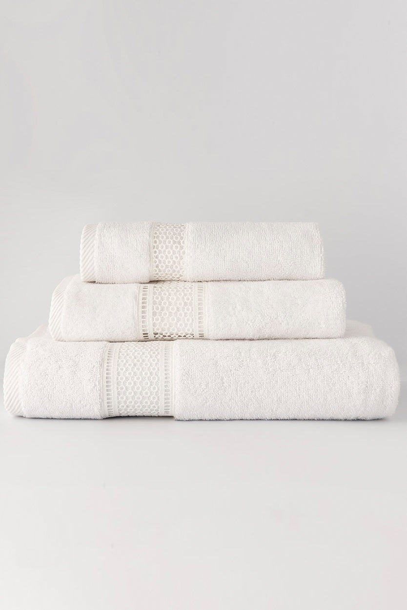 PARIS TOWEL - WHITE