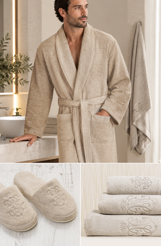 BATHROBE YENI ARMA STONE SET
