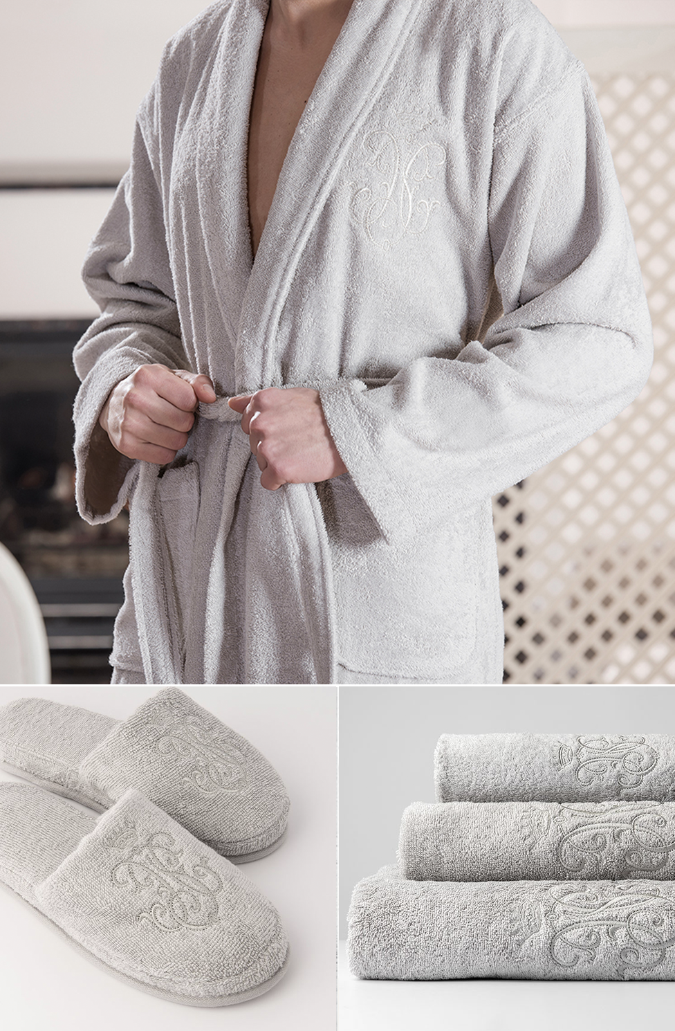 OFFER YENI ARMA GREY ( 3 PCS SET )