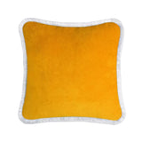 HAPPY COLLECTION ITALIAN CUSHION GOLD / WHITE